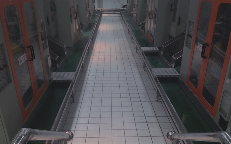 水口料及制品集中输送系统